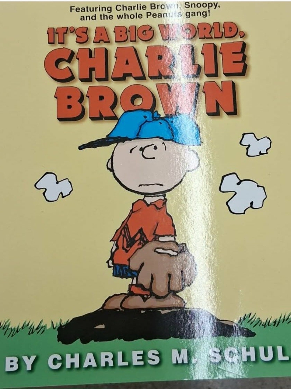 New Its A Big World Charlie Brown Book